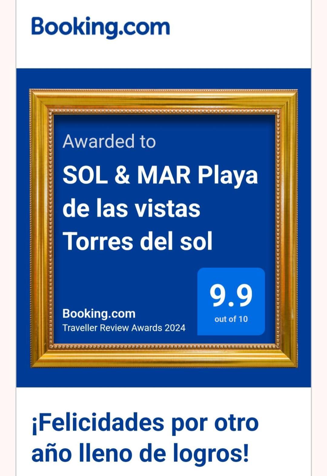 Sol & Mar Playa De Las Vistas Torres Del Sol A504 Arona  Extérieur photo